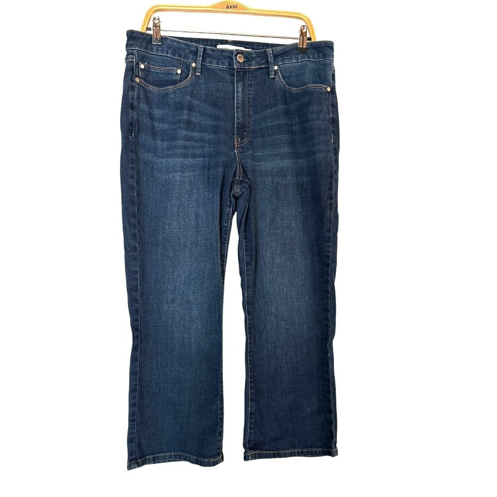 Rebecca Minkoff Straight-Leg Ankle Cropped Jeans Size 14P